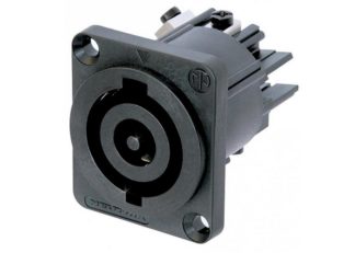 32A Powercon Chassis Connector Power In Neutrik NAC3MP-HC