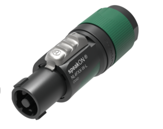Neutrik Speakon 4P Line Plug for cable diameters of 10 to 16mm (NL4FXX-W-L)