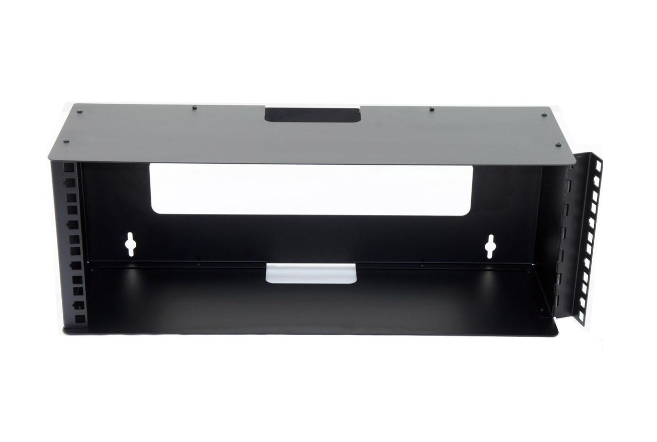 Wall Mount Rack Rails 19″ Hinged Rail Wall Mount Rack – 500mm Wide x 300mm Deep – TDI PRO AV LTD